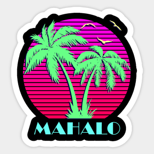 Mahalo Sticker